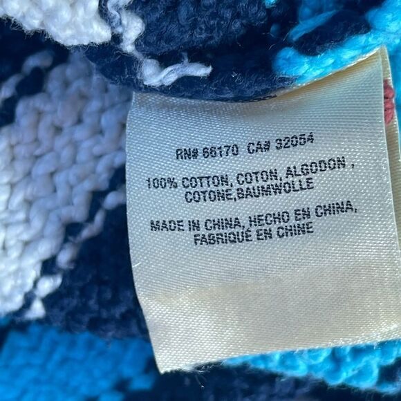 Anthropologie Moth Cable Knit Horizontal Stripe Sweater Sz M - Picture 8 of 11